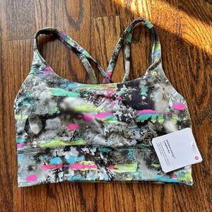 NWT Lululemon energy longline sports bra